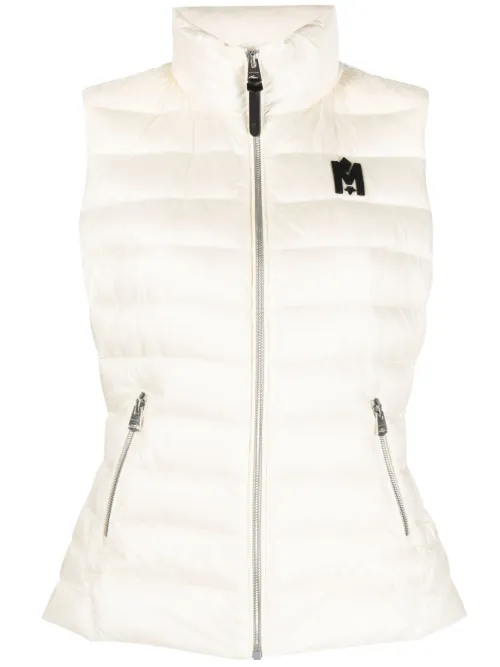 Gilet matelassé à patch logo - Mackage - Modalova
