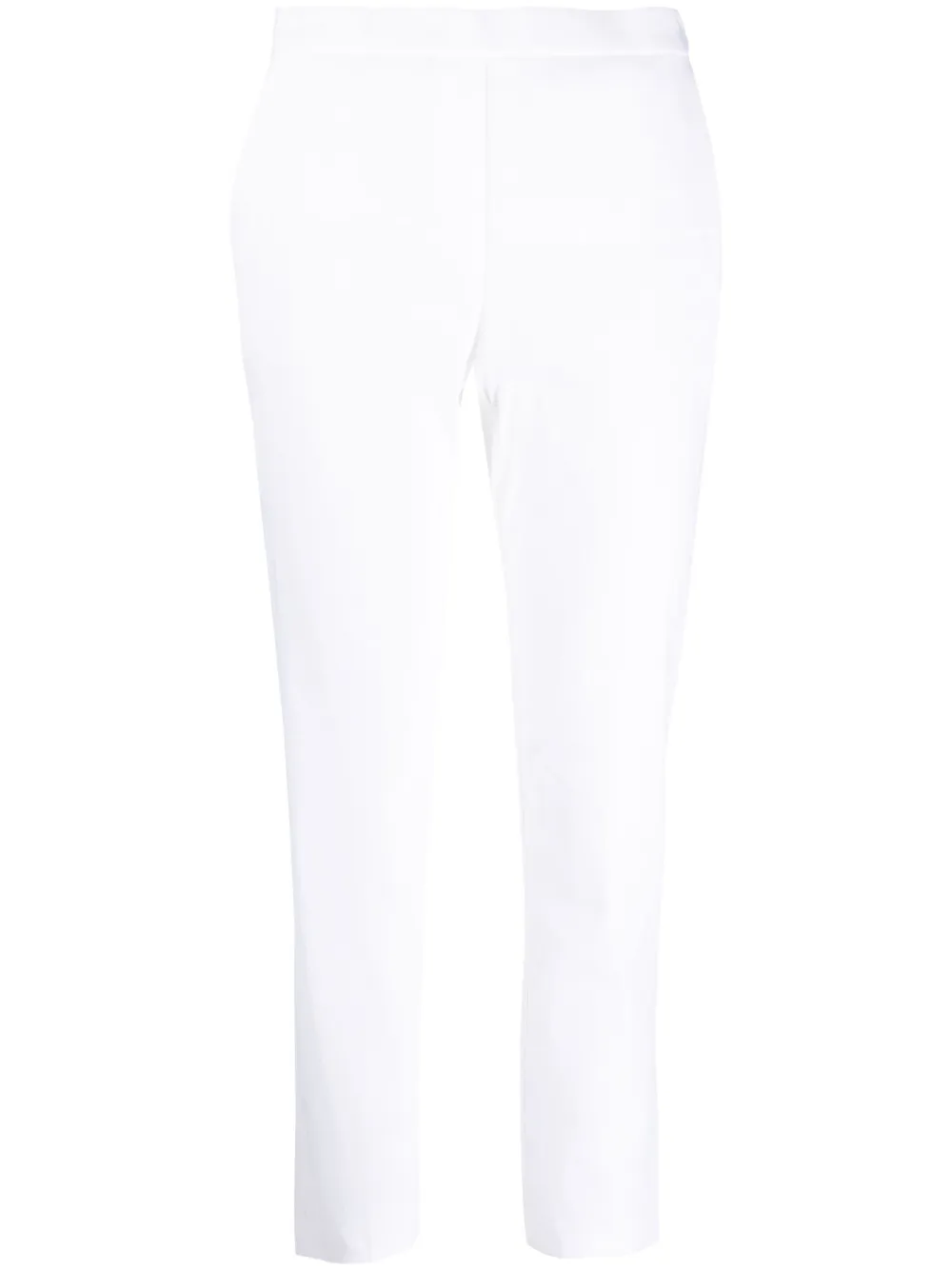 Theory cropped slim-fit trousers | White | Image 1
