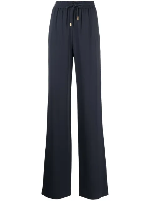 Ermanno Scervino drawstring straight-leg trousers