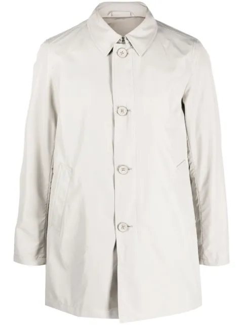 Herno single-breasted shirt coat