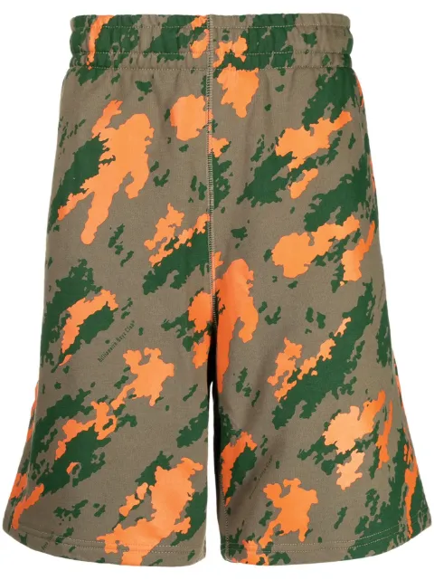 Billionaire Boys Club camouflage-print cotton bermuda shorts