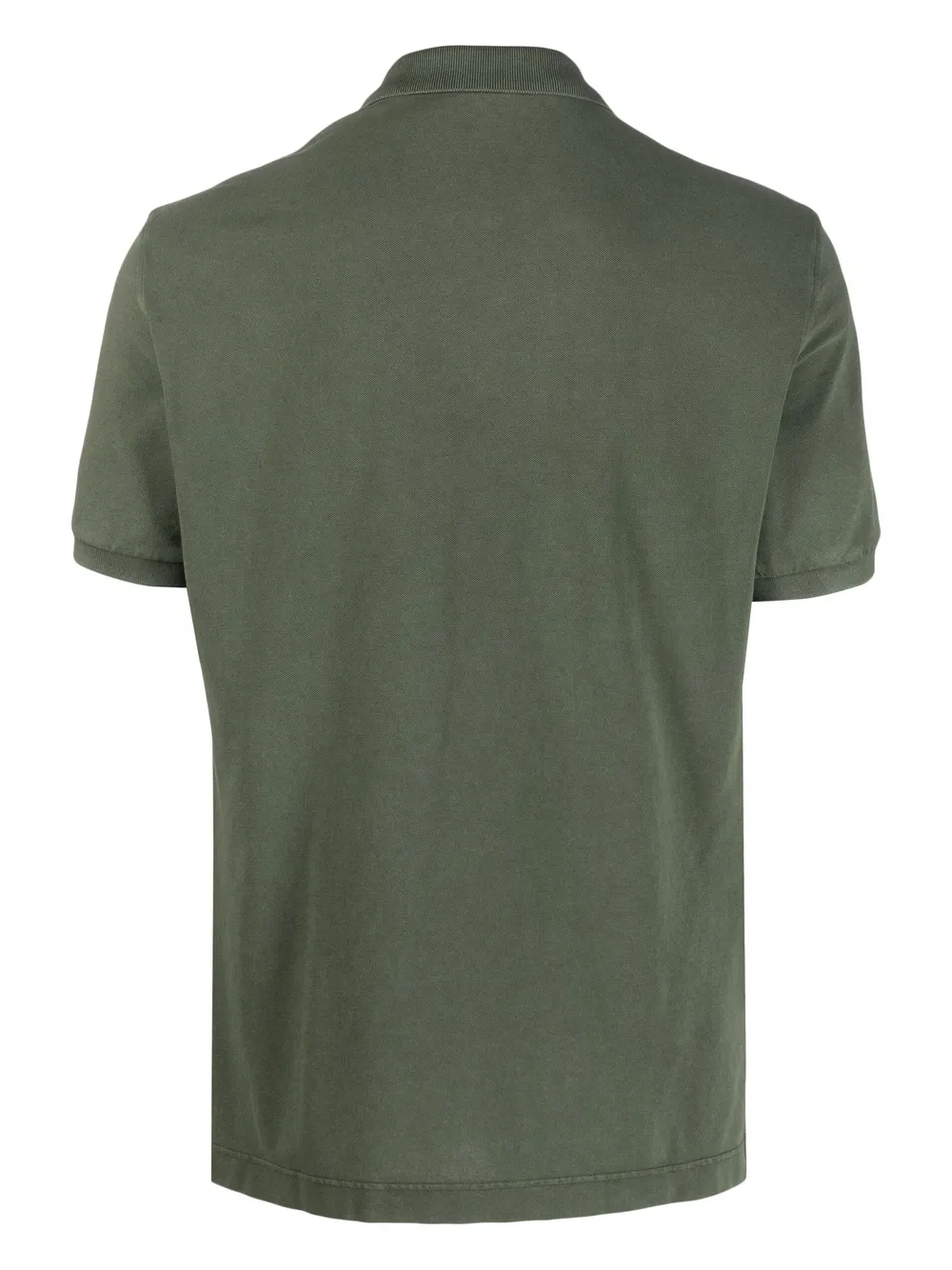 Drumohr Poloshirt met logopatch - Groen