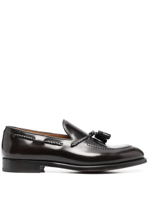 Doucal's tassel-detail leather loafers