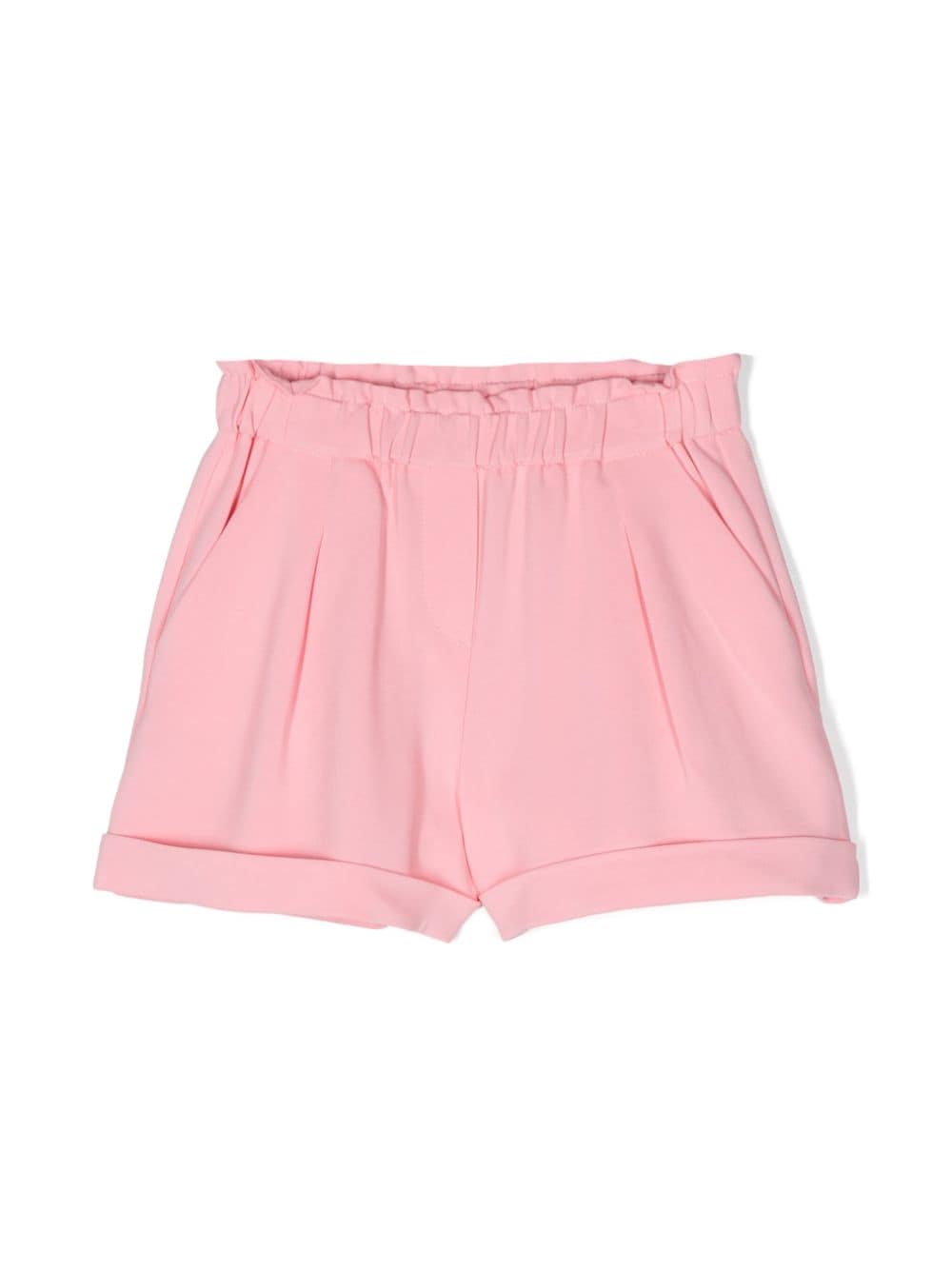 Douuod Kids' Elasticated Waistband Shorts In Pink