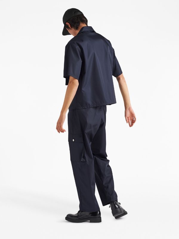 【semoh】Nylon Short Sleeve Shirt 3