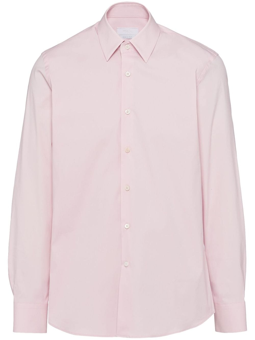 Prada Long-sleeved Shirt In Pink