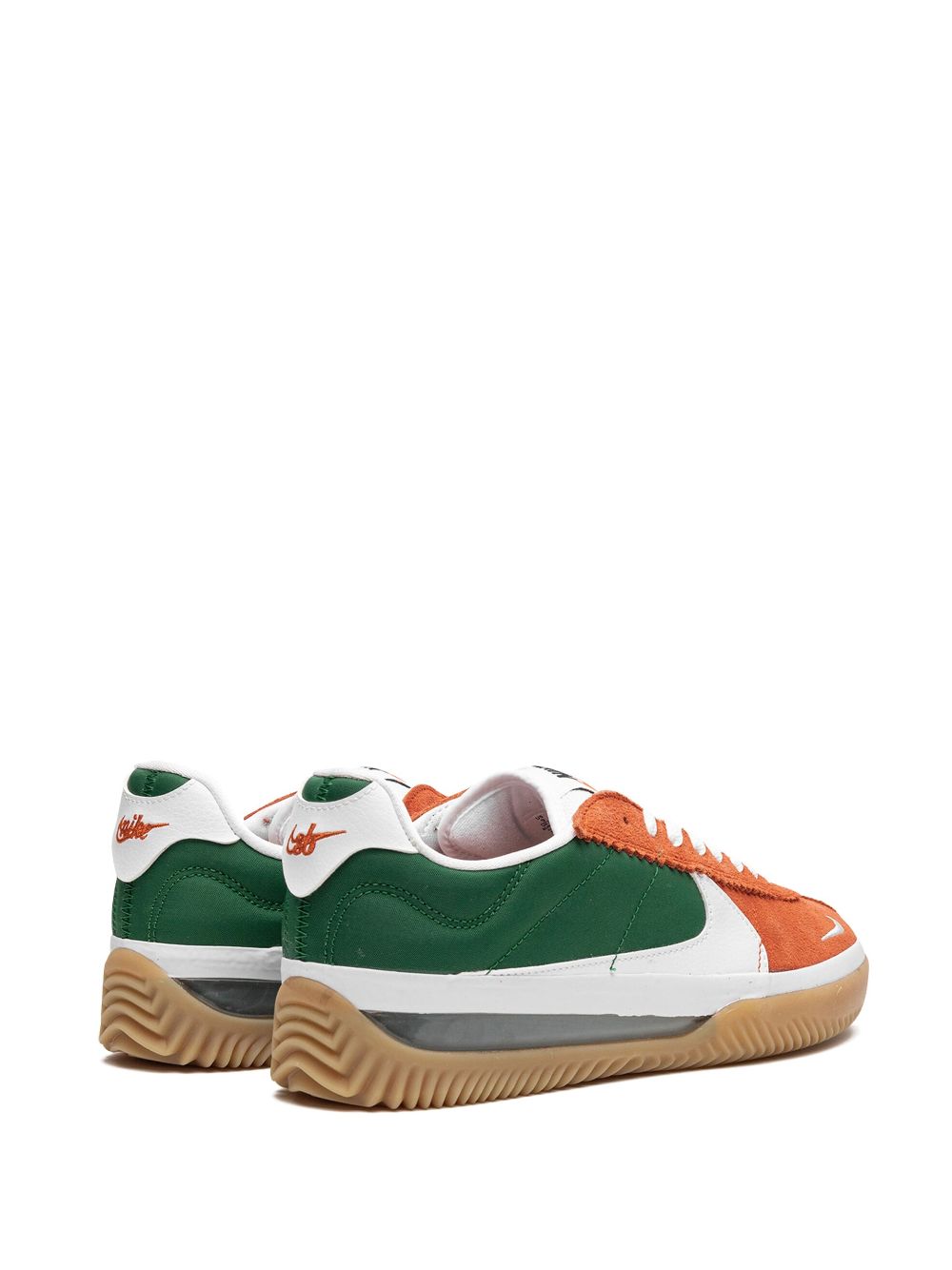 Shop Nike Brsb "deep Orange/pine Green/white" Sneakers