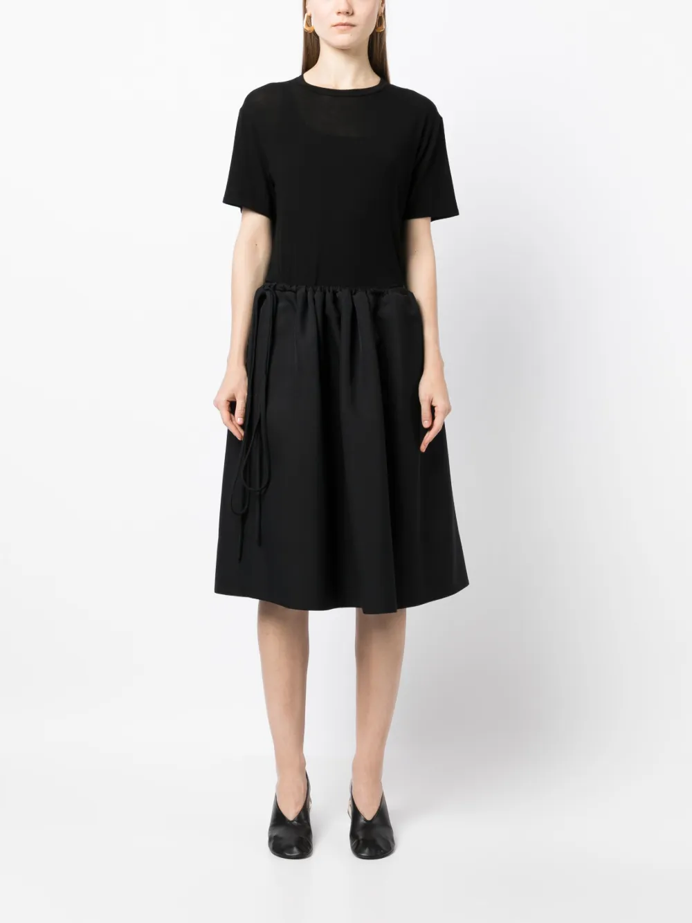 The Row Knielange rok - Zwart