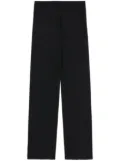 A.P.C. Aero pleat-detail straight-leg trousers - Black
