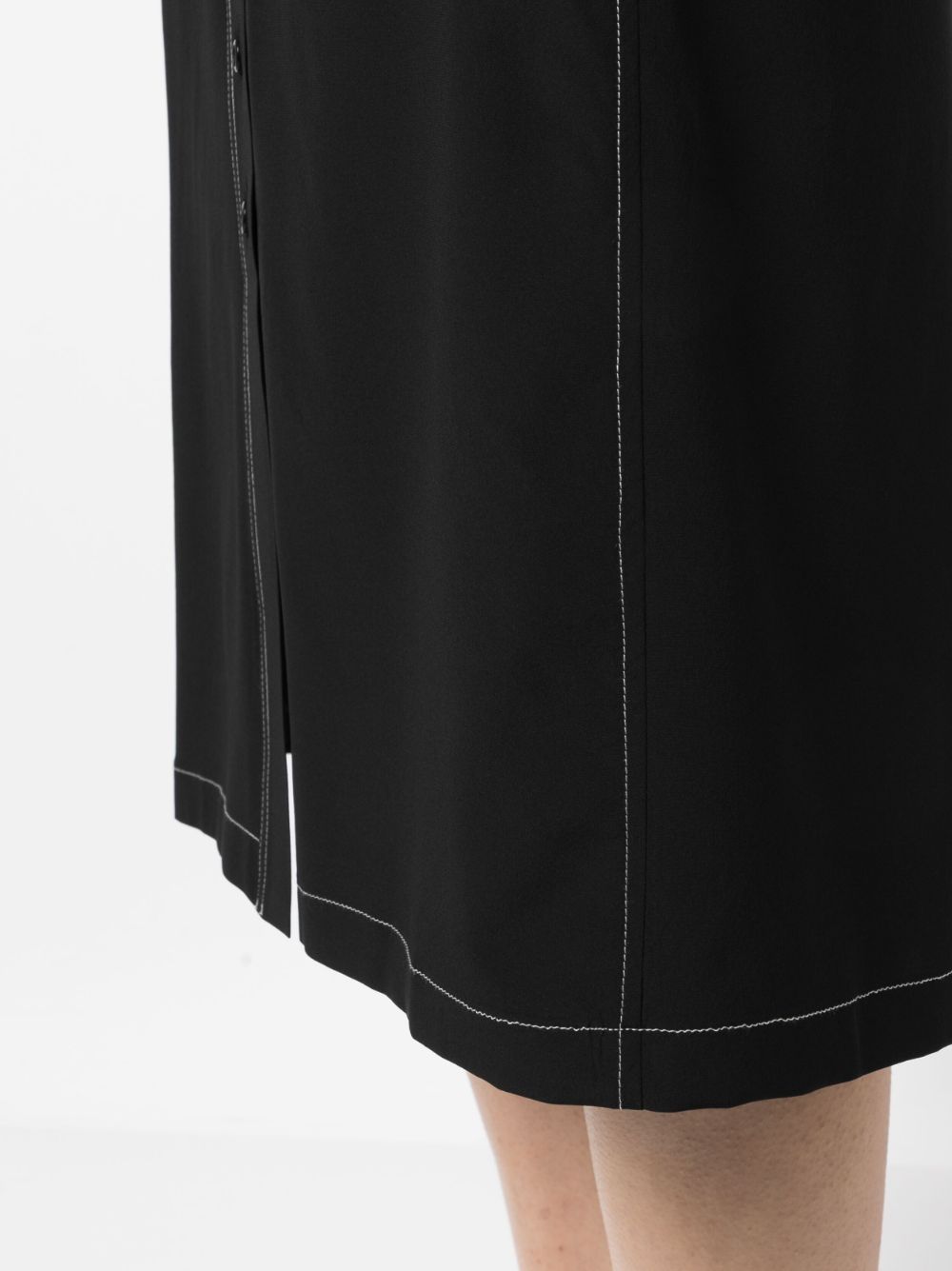 Shop Low Classic High-waist Skirt In Black