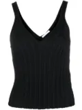 Helmut Lang Angela V-neck knitted top - Black