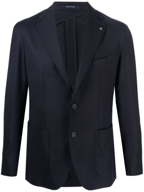 Tagliatore single-breasted stretch-wool blazer Men