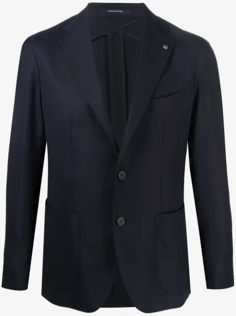 Tagliatore single-breasted stretch-wool blazer