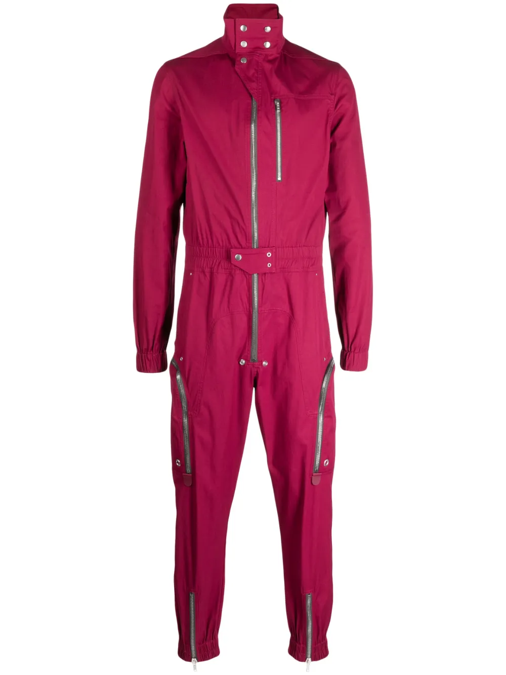 Rick Owens longsleeve zipup Jumpsuit Farfetch