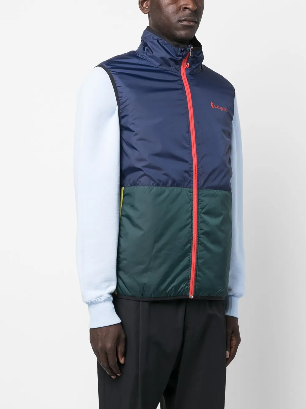 COTOPAXI Bodywarmer met logoprint Blauw