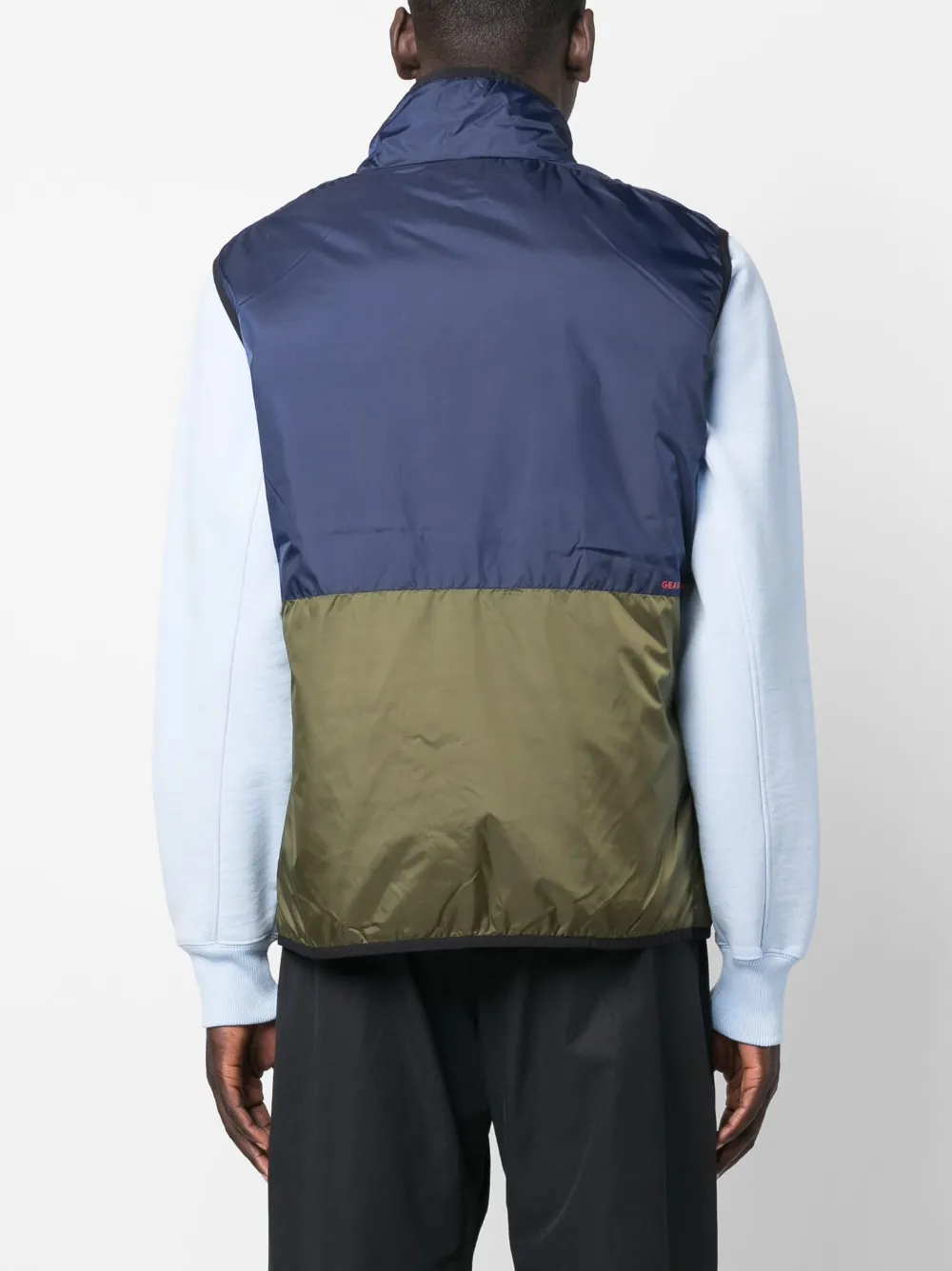 COTOPAXI Bodywarmer met logoprint Blauw