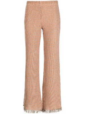 Rodebjer high-waist Flared Trousers - Farfetch