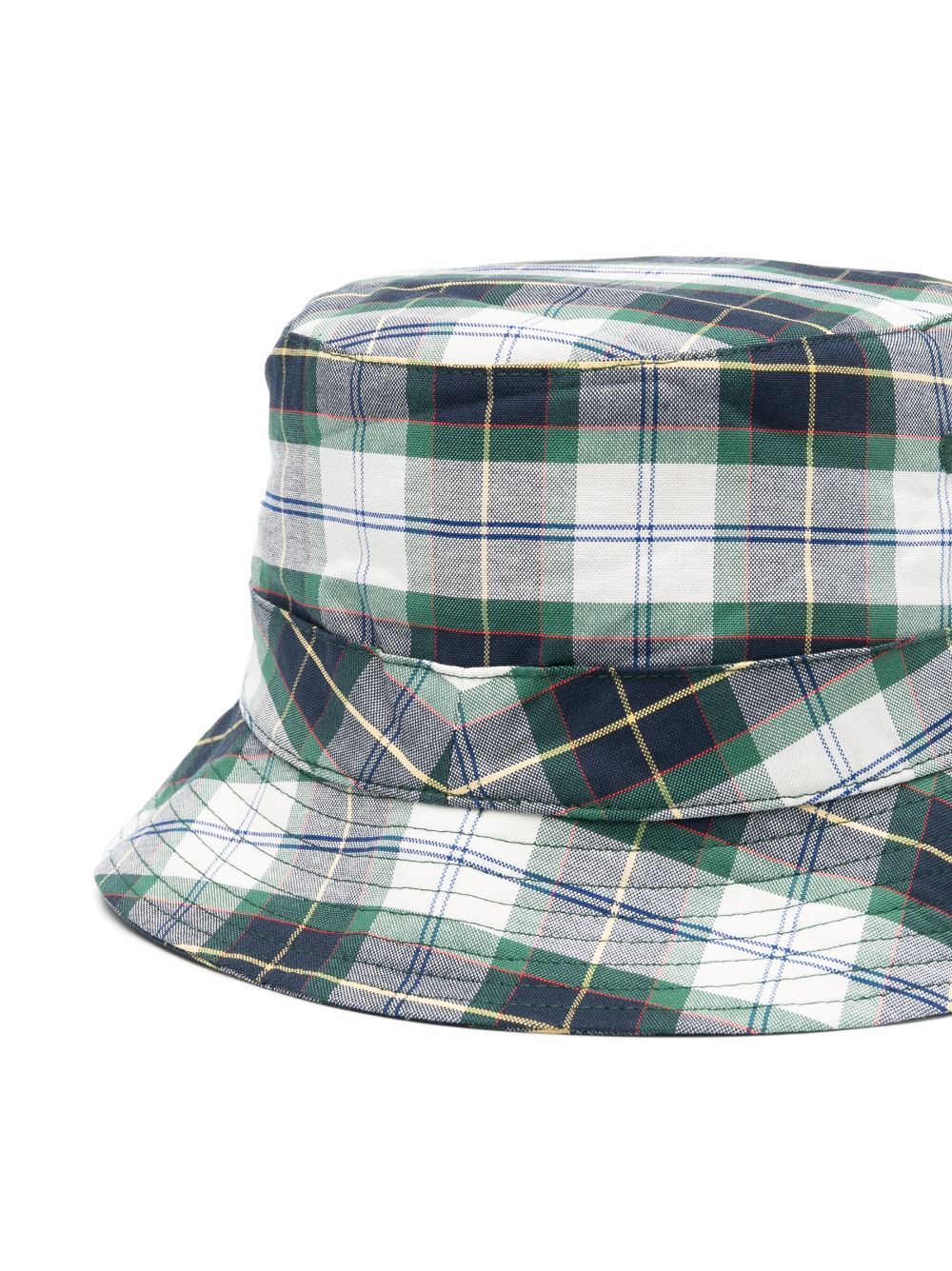 Barbour Tartan-print bucket hat - Wit
