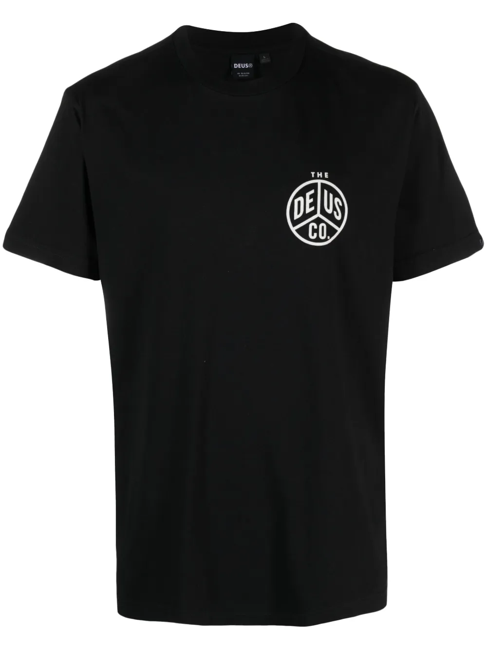 Deus Ex Machina T-shirt met logoprint Zwart