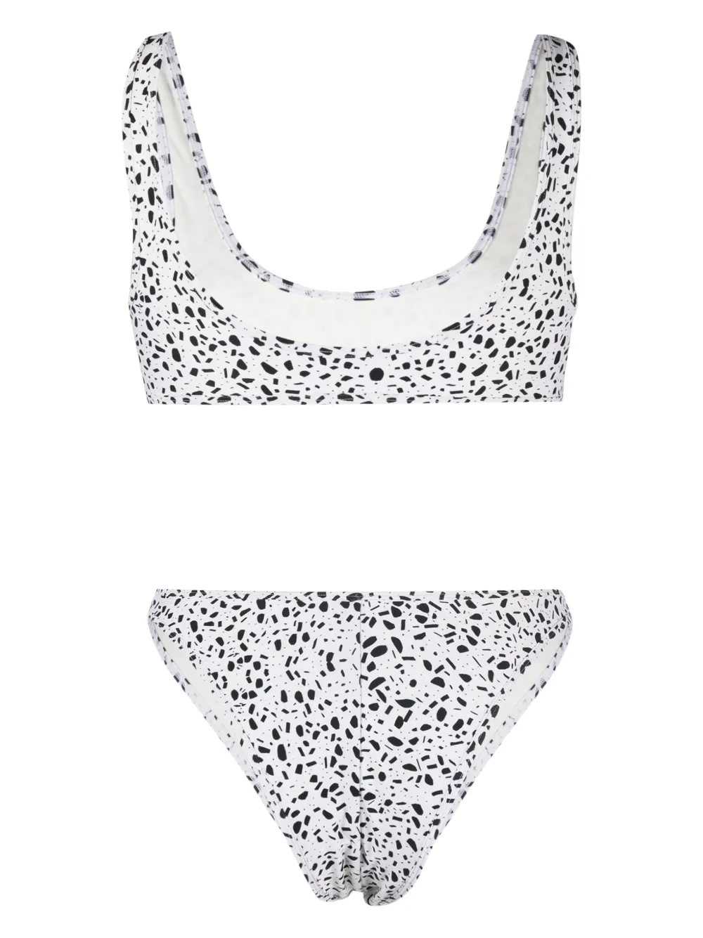 Reina Olga Bikini met stippen - Wit