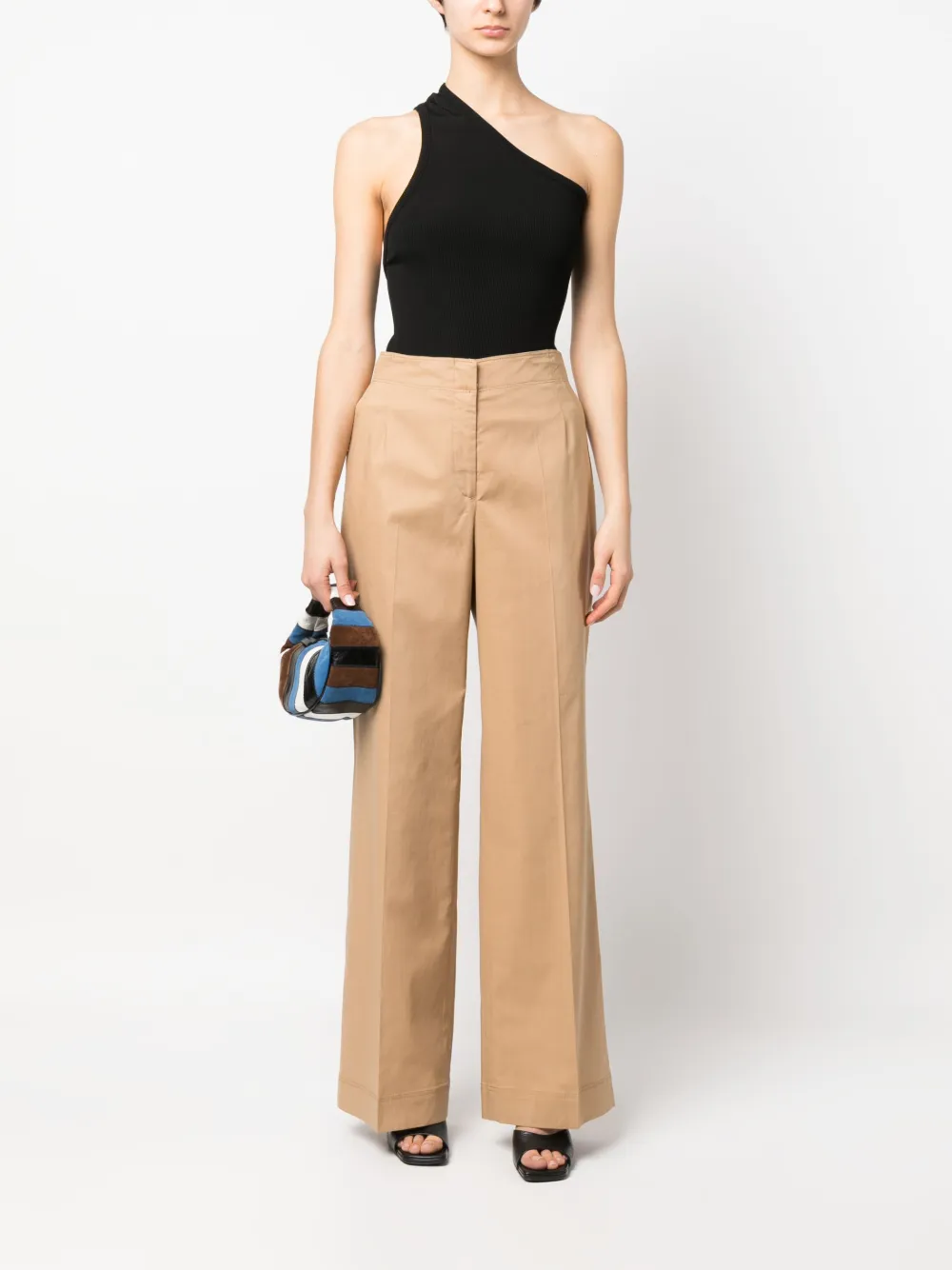 Calvin Klein High waist broek - Beige