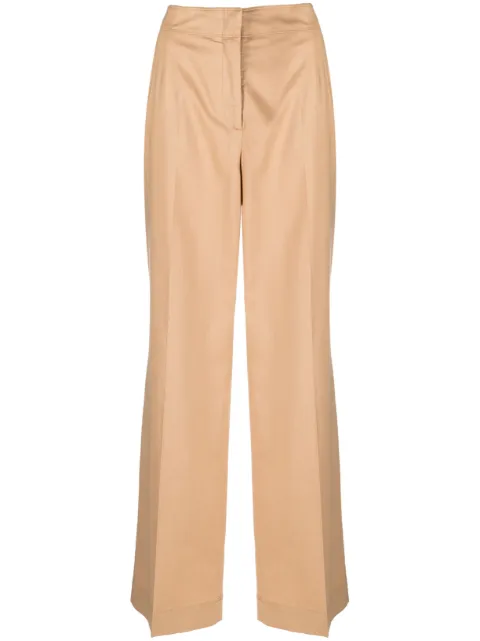 Calvin Klein high-waisted flared trousers