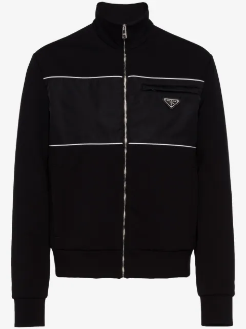 Prada sweatshirt with Re-Nylon details