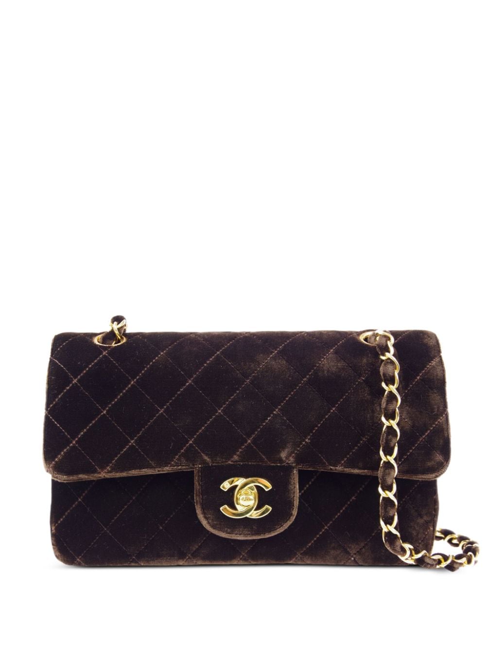 CHANEL Pre-Owned 1995 Small Double Flap Shoulder Bag - Farfetch
