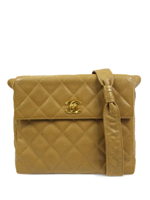 Sac porté épaule à fermoir loquet (1997) - CHANEL Pre-Owned - Modalova