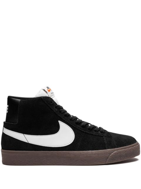 Nike SB Zoom Blazer Mid "Black Dark Gum" sneakers WOMEN