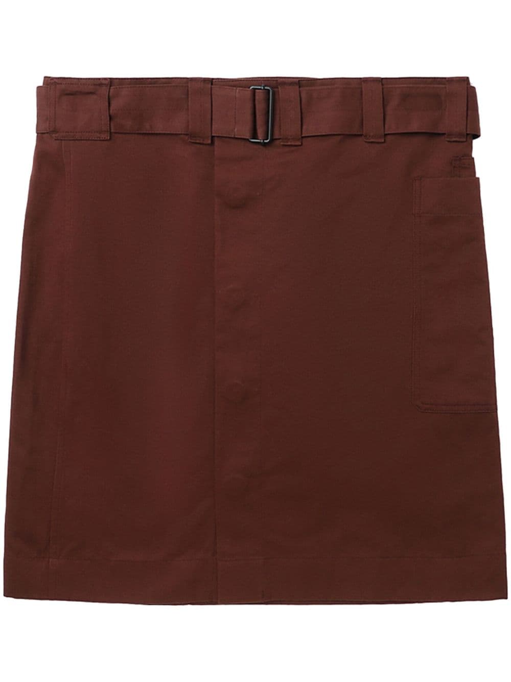 LEMAIRE BELTED A-LINE SKIRT