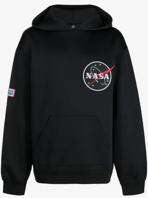 OAMC x Nasa patch long-sleeve hoodie