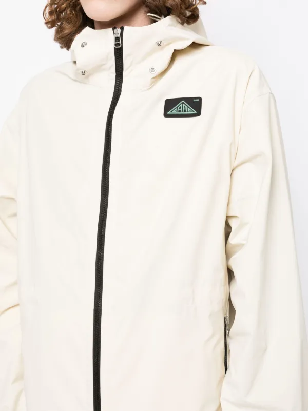 OAMC ジップアップ パーカーコート | ニュートラル | FARFETCH JP