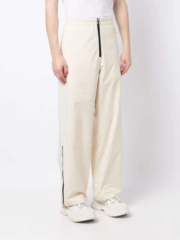 OAMC ジップディテール ワイドパンツ | ニュートラル | FARFETCH JP