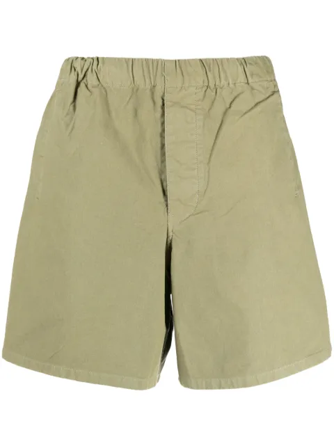 Barbour elasticated-waist cotton bermuda shorts