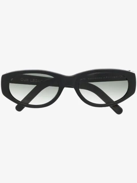 OUR LEGACY gradient-lenses square-frame sunglasses