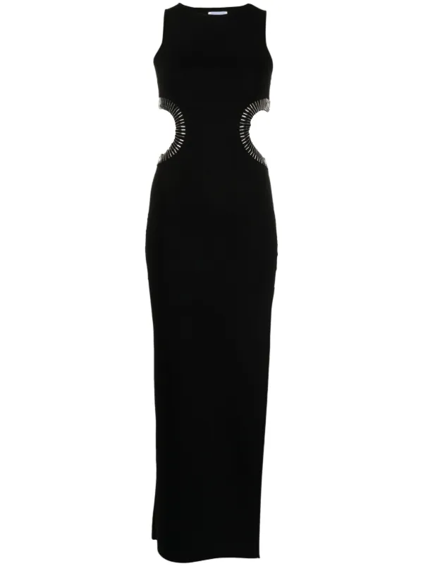 Galvan London Mirrored Luna bead-embellished Dress | Black | FARFETCH KW Galvan London Mirrored Luna bead-embellished Dress | Black | FARFETCH KW