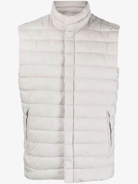 Herno padded press-stud vest