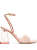 Gianvito Rossi 85mm square-toe sandals - Neutrals