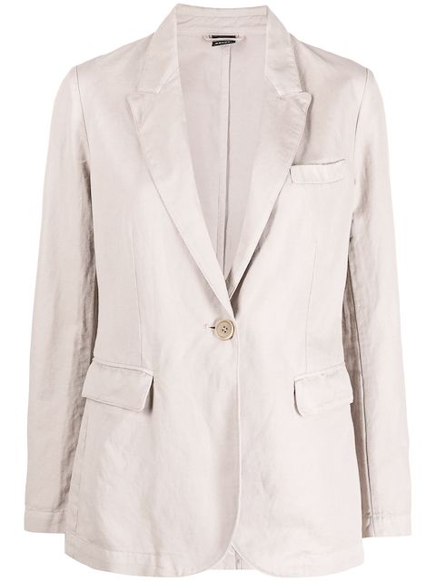ASPESI longsleeved cotton-blend blazer