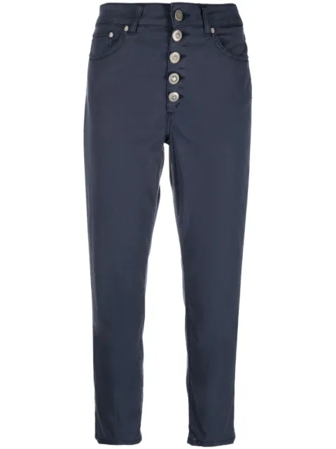 DONDUP Jeans crop a vita alta