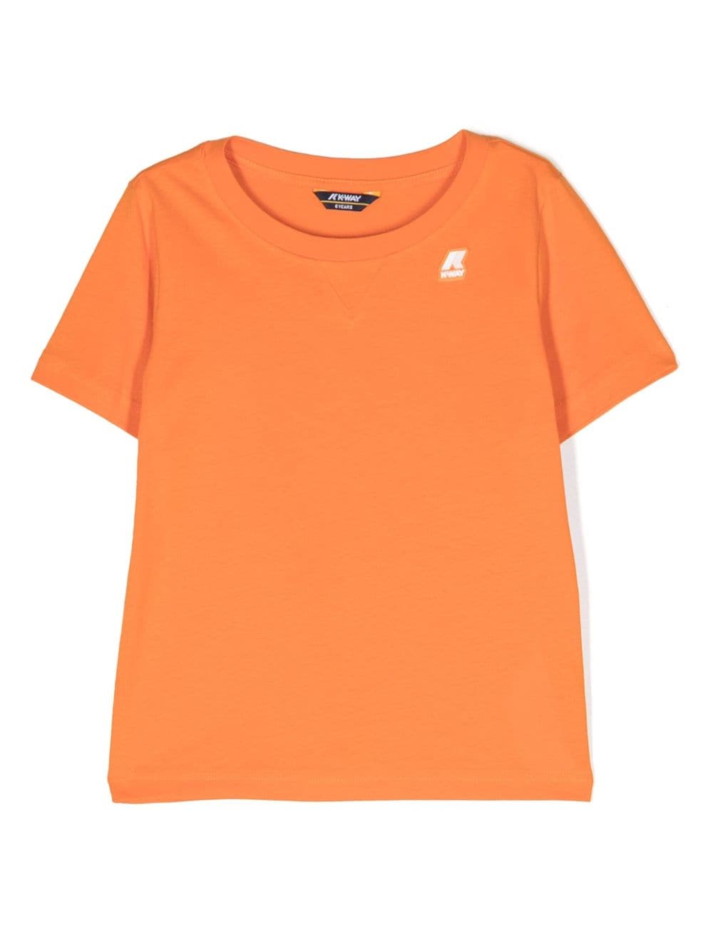 Shop K-way Logo-print Short Sleeves T-shirt In Weiss