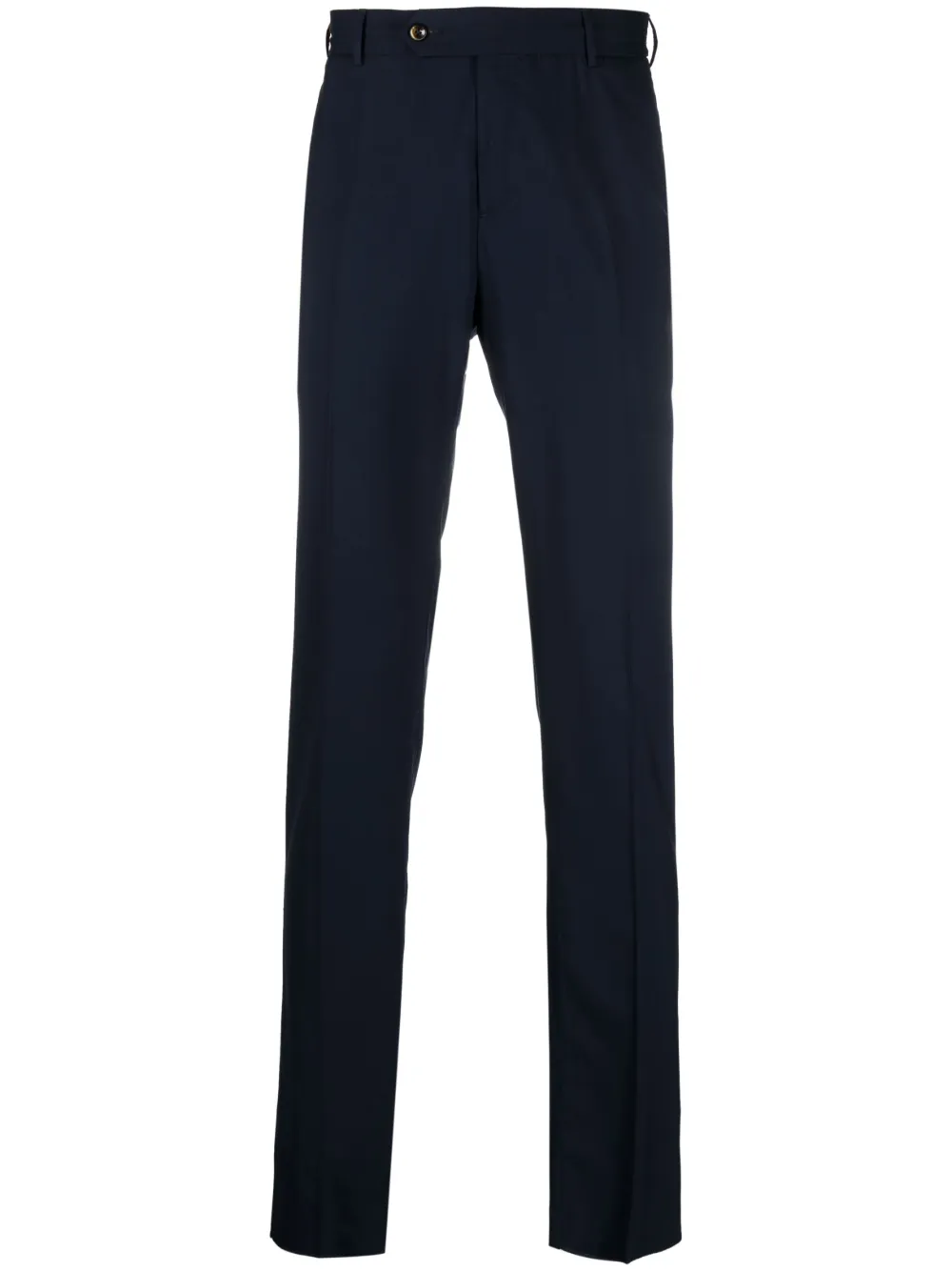 Pt Torino Pressed-crease Tailored Trousers In Blau