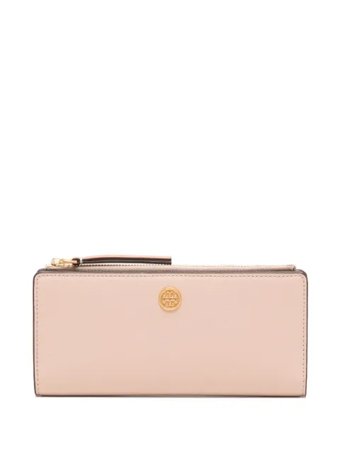 Tory Burch Carteira Robinson com placa de logo