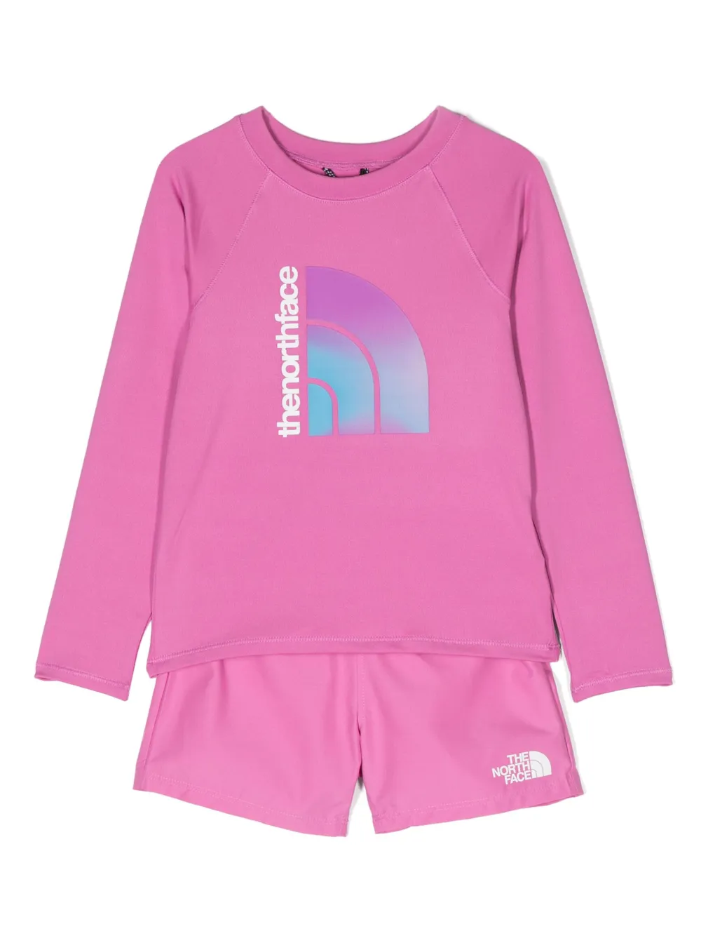 The North Face Kids Amphibioous Sun Set ショートパンツ セット - ピンク The North Face Kids Amphibioous Sun Set ショートパンツ セット - ピンク