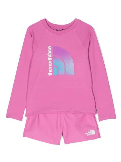 The North Face Kids Amphibious Sun Set aus Langarmshirt und Shorts