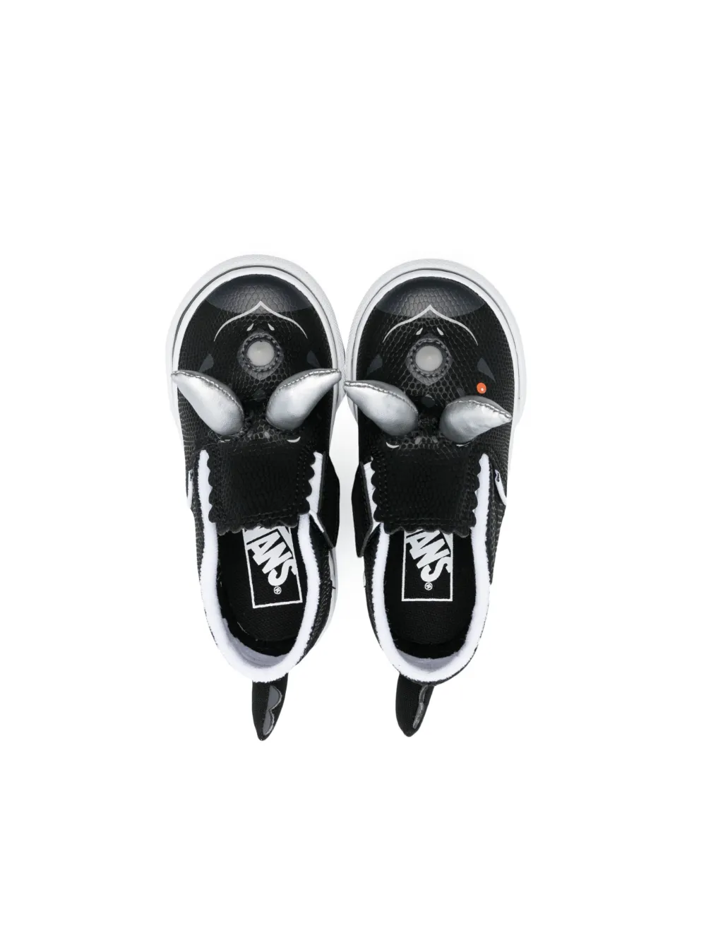 Vans Slip-on Triceratops Sneakers In Black