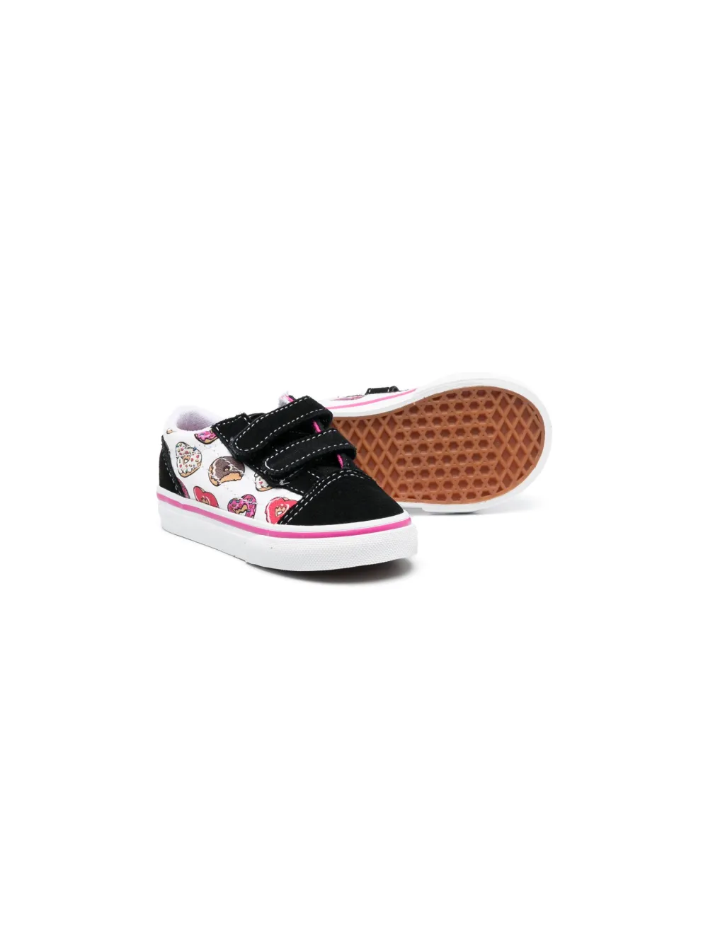 Vans Kids Old Skool sneakers met print Wit