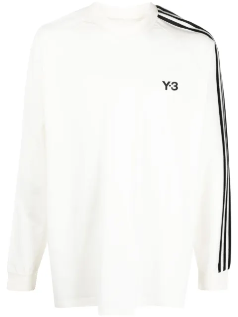 Y-3 long-sleeved cotton T-shirt