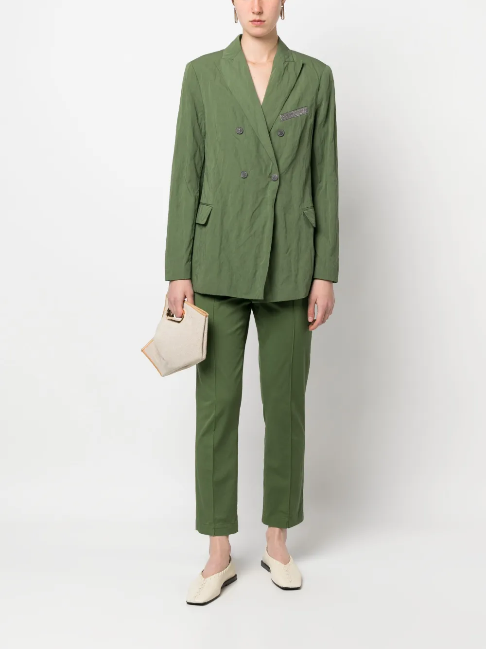 FABIANA FILIPPI STRAIGHT-LEG TROUSERS